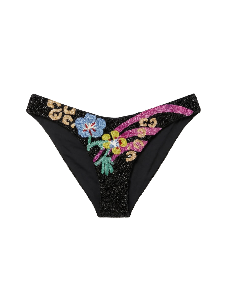 Colorful Flower Bikini Bottom