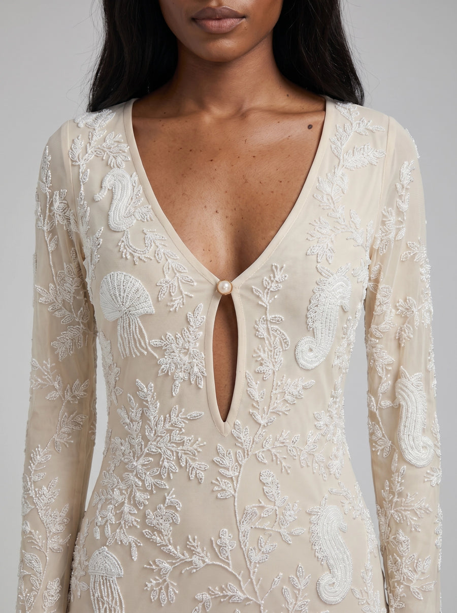 Serena Sheer Mini Dress