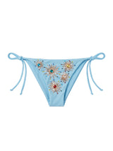 Sun Burst Blue Bikini Bottom
