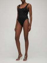 Calliope Crystal One Piece Swimsuit Black