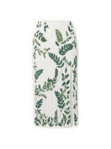 Green Leaf Co-ord Long Dress