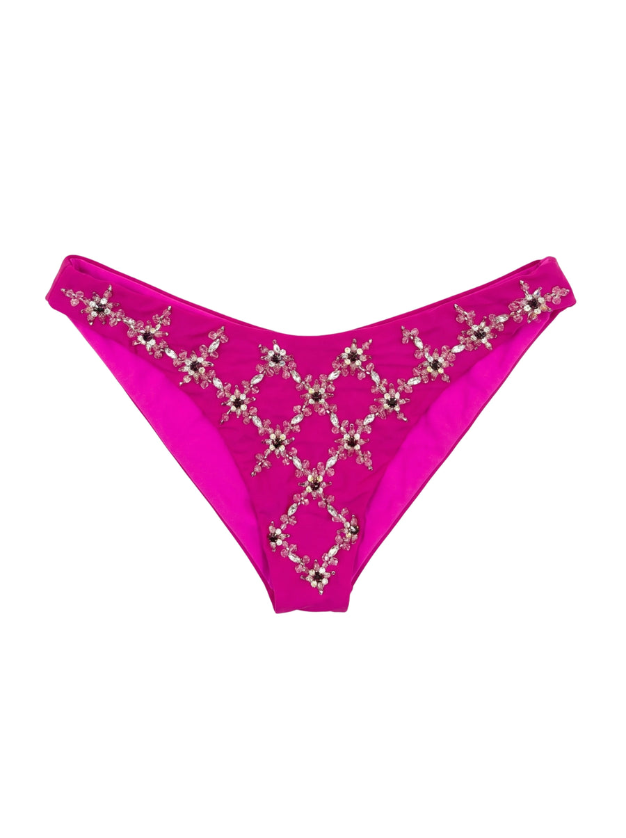 Mary Hot Pink Bikini Bottom