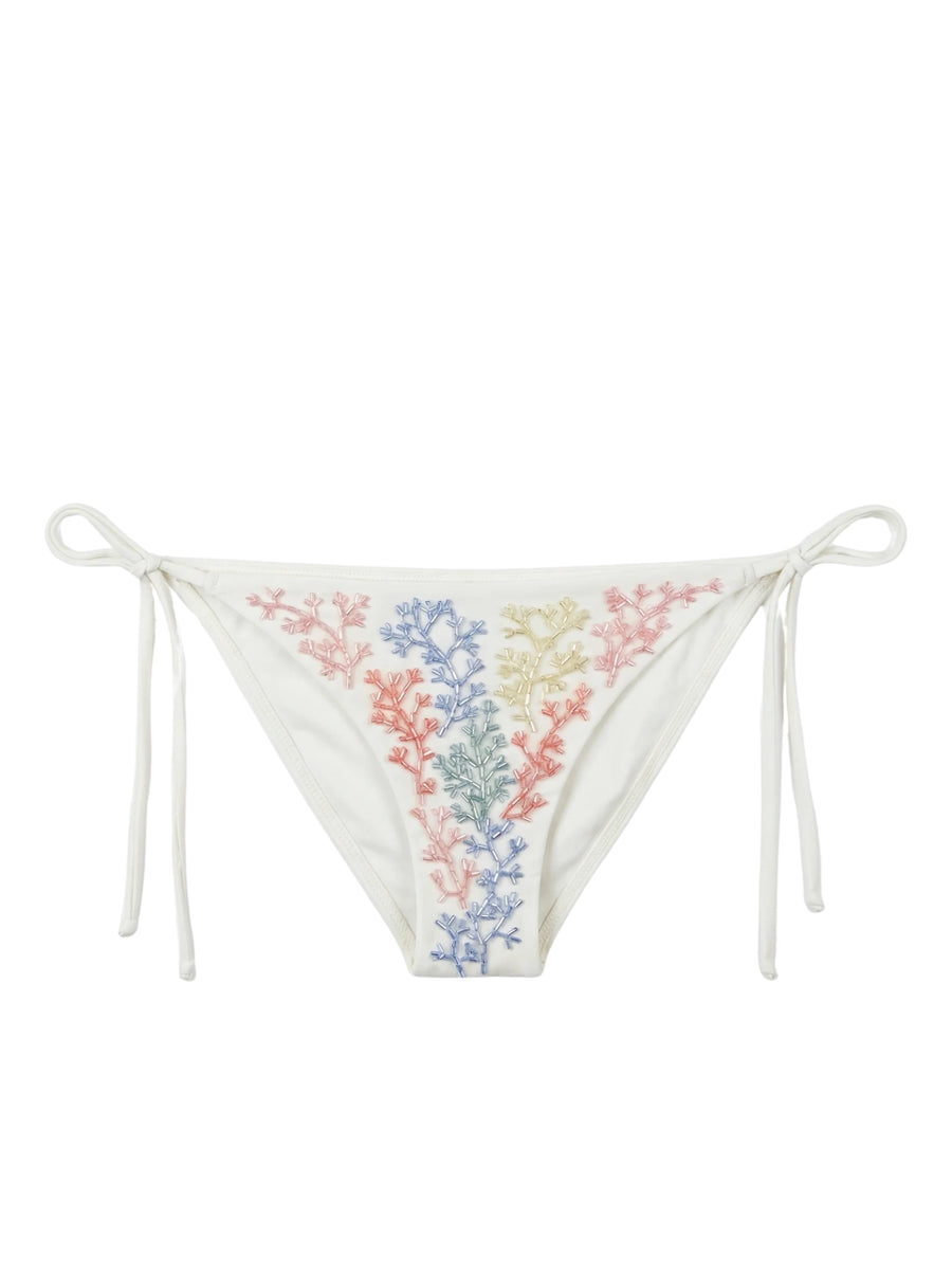 Cora White Bikini Bottom