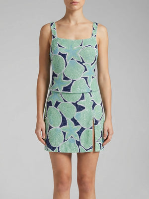 Sea Moscow Green Co-ord Top