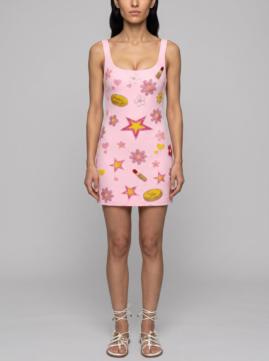 Totally Spies Lycra Mini Dress Cosmetic Pink