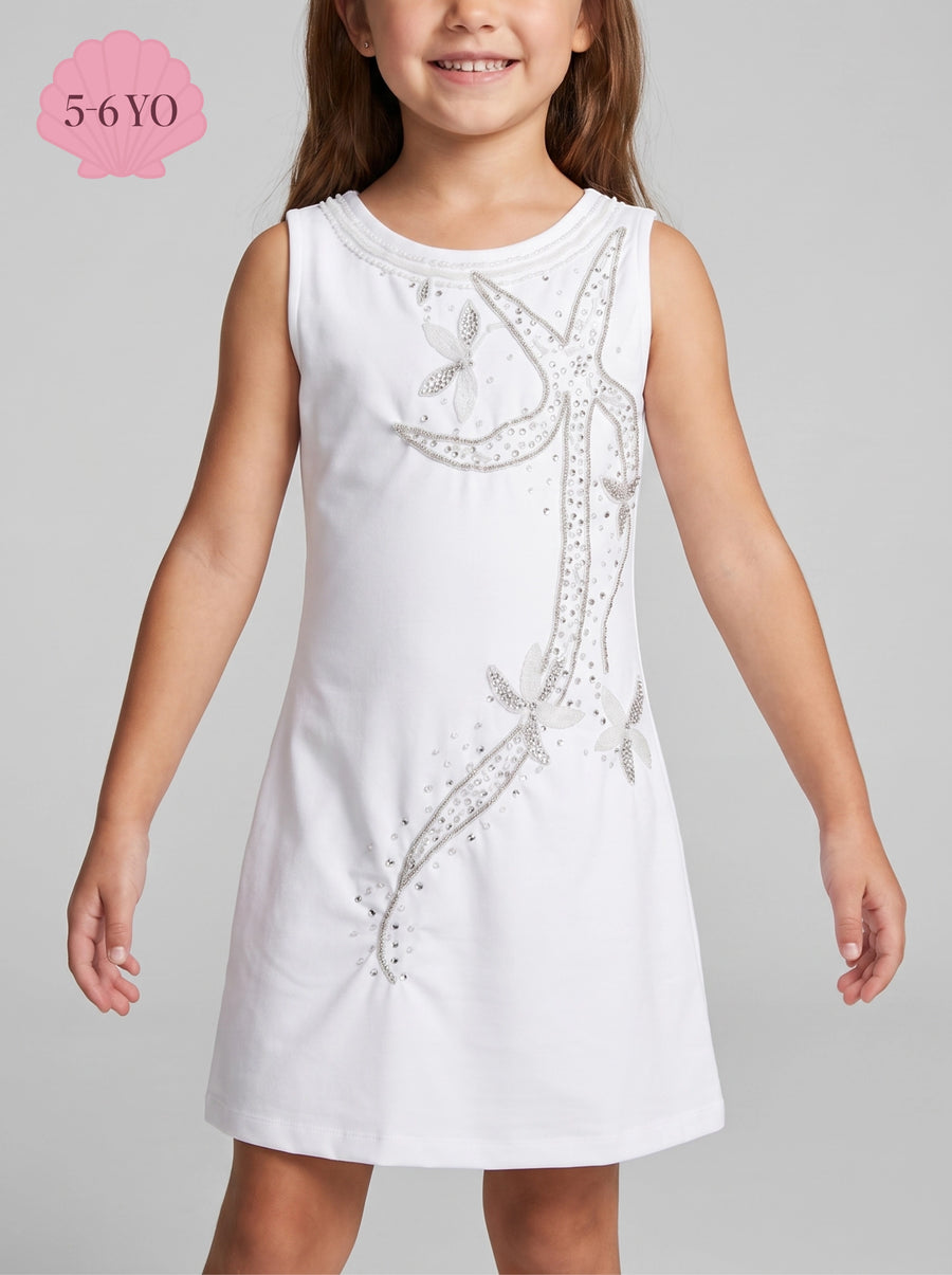 Selene Sleeveless Multi Color Kids Dress