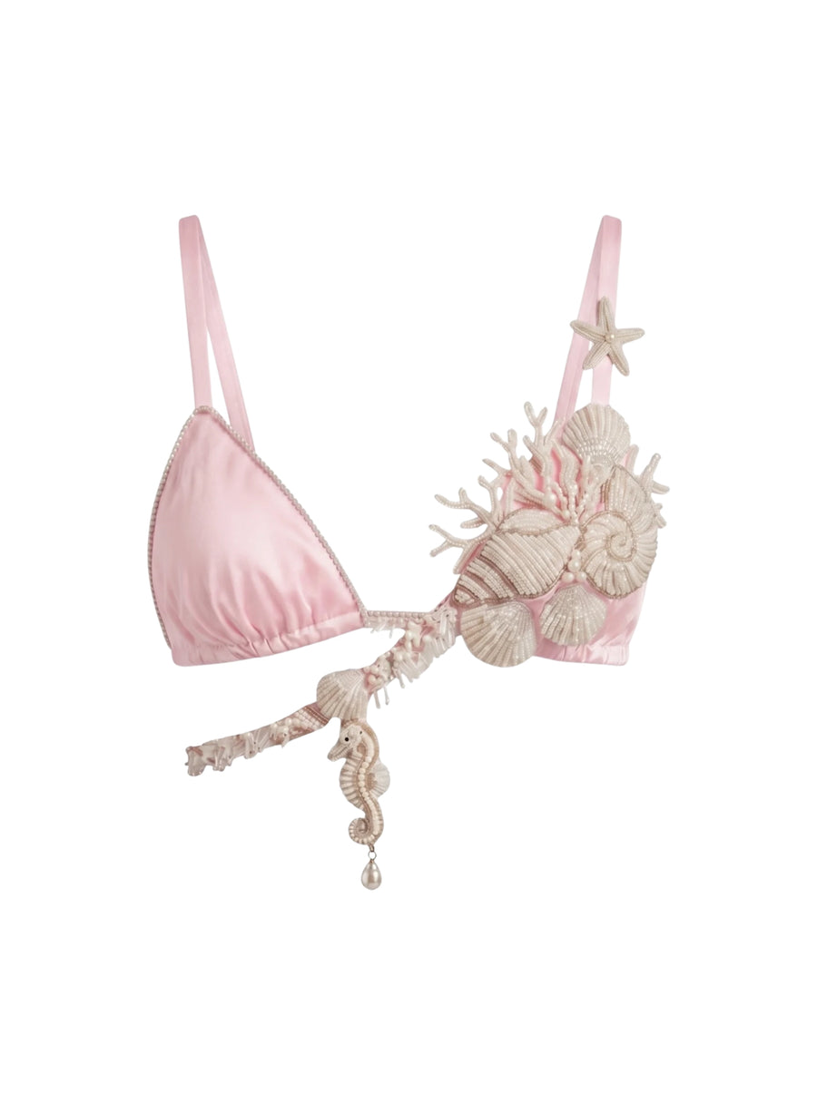 Pearl Reef Multi Colour Bikini Top