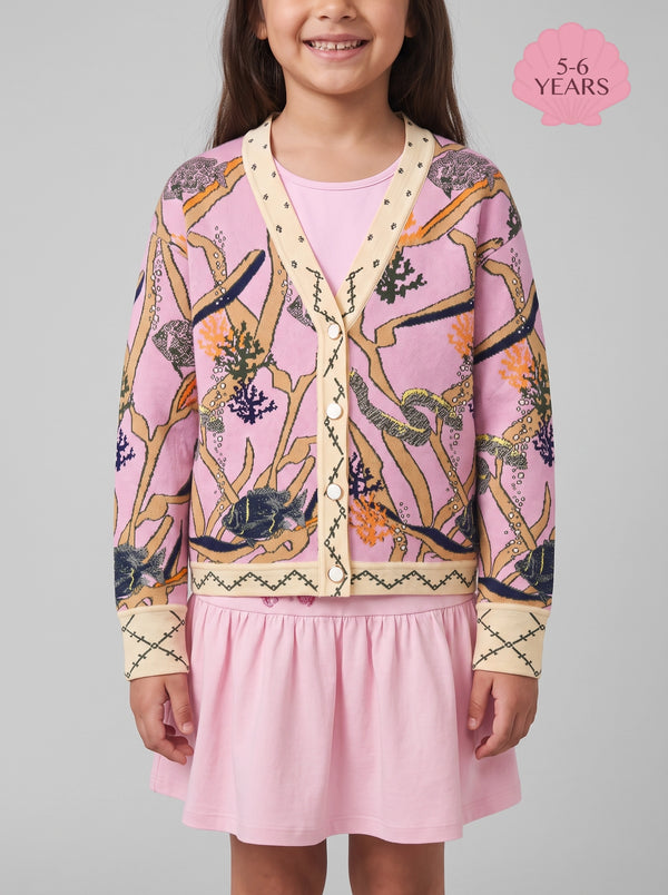 Bonnie Kids Pink Cardigan
