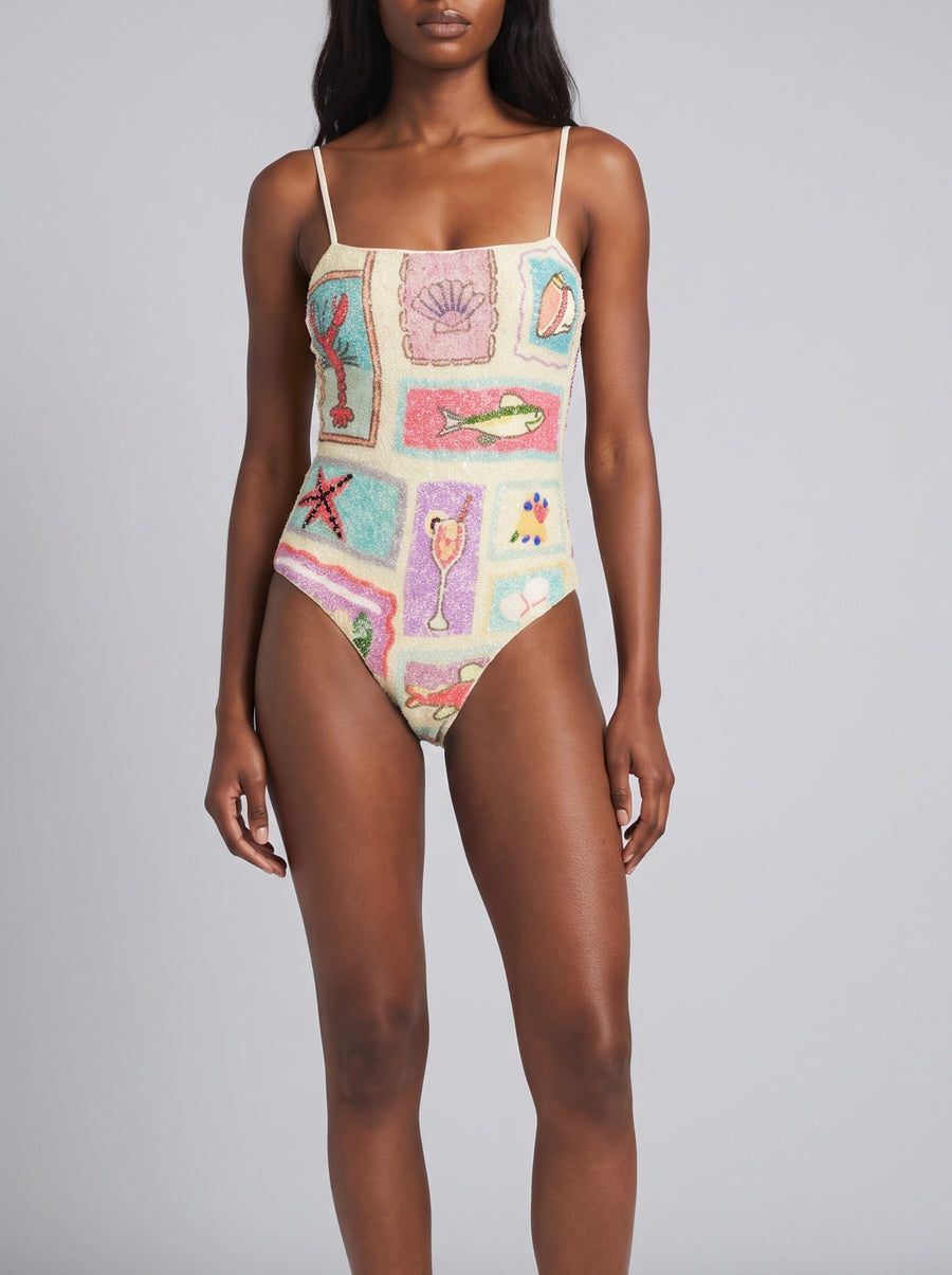 Paradiso Yellow Swimsuit