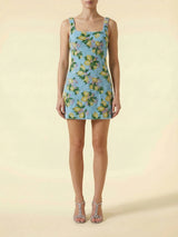 Lemon Blossom Mini Dress