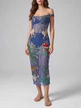 Zola Sheer Maxi Dress