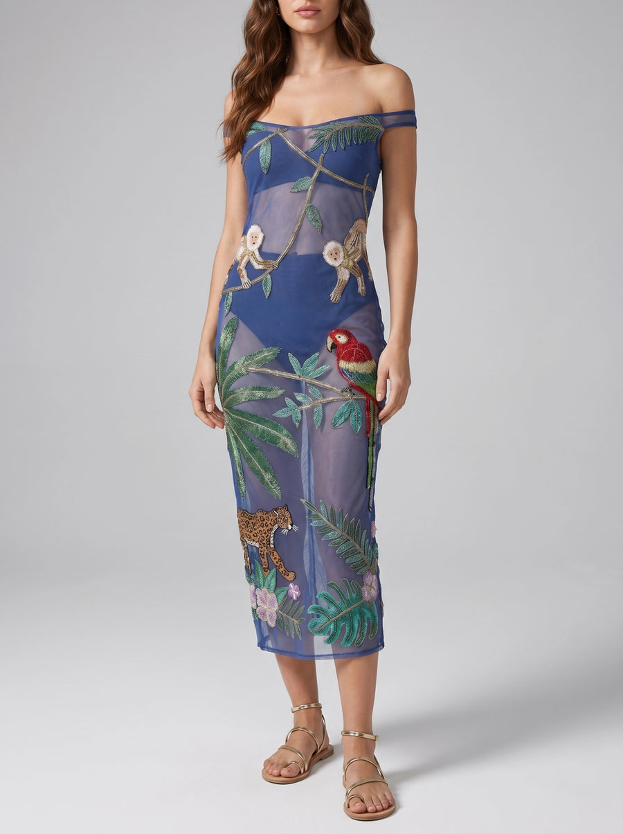Zola Sheer Maxi Dress