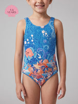 Mystic Shores Kids Blue Swimsuit