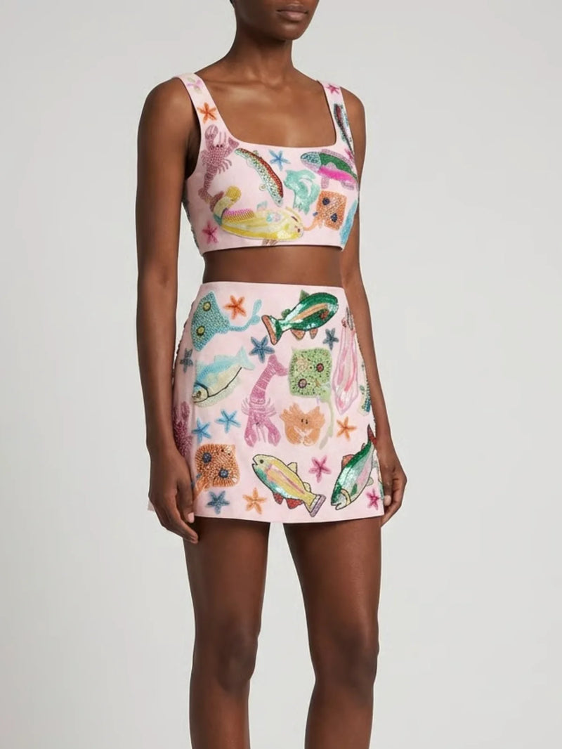 Arizona Co-ord Top Multi Color