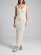 Coralie White Maxi Dress