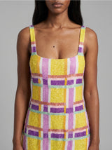 Candy-stripe Mini Dress