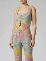 Sunset Reef Embellished Waistcoat