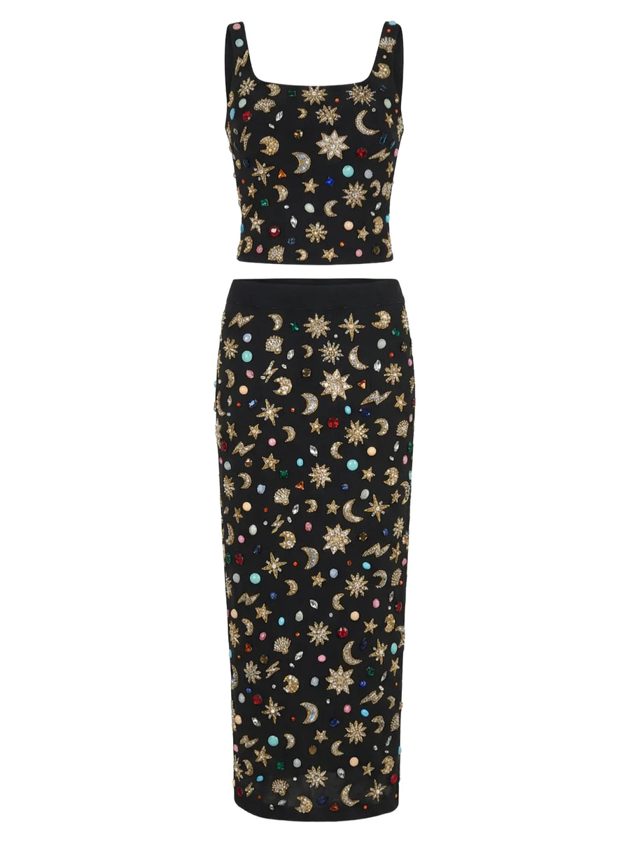 Celestial Tide Co-ord Skirt