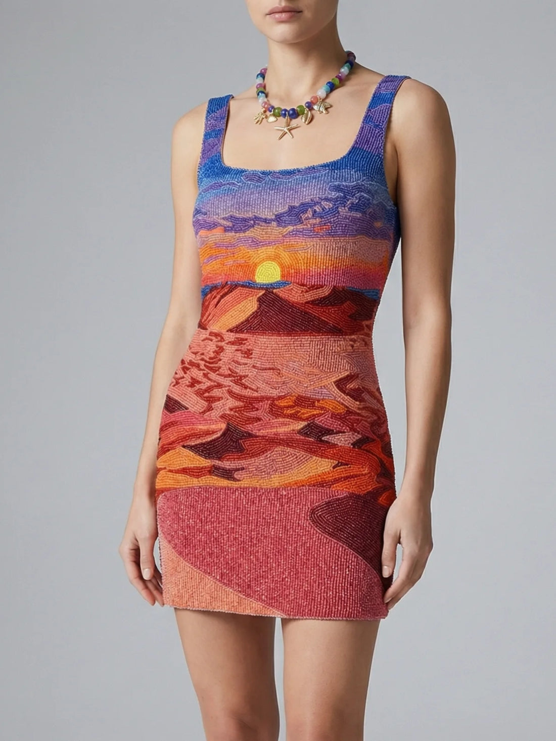 Sahara Desert Mini Dress