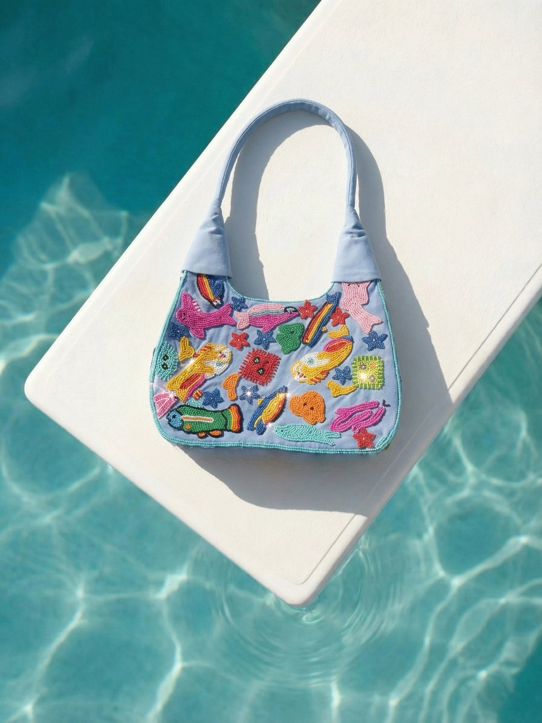 Arizona Shoulder Blue Bag