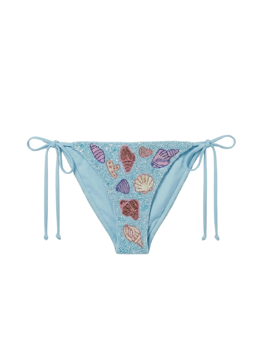 Shell Beaded Bikini Bottom