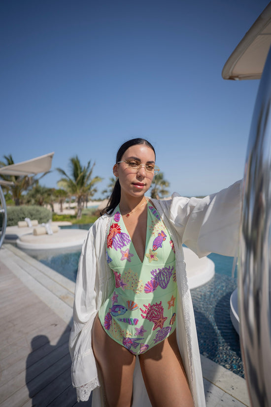 Oceanus x The Red Sea موج Mouj Swimsuit