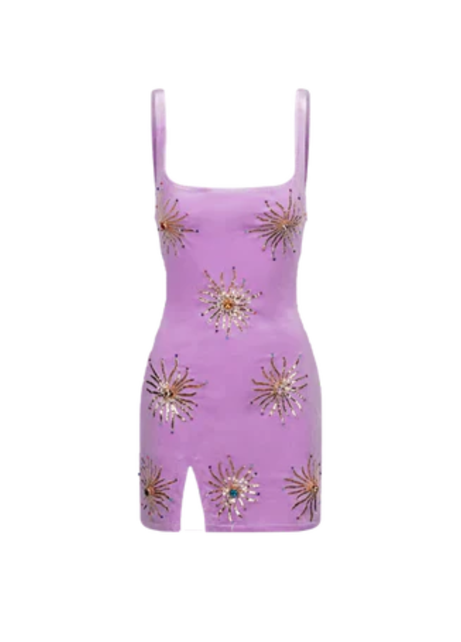 Callie Dress - Purple