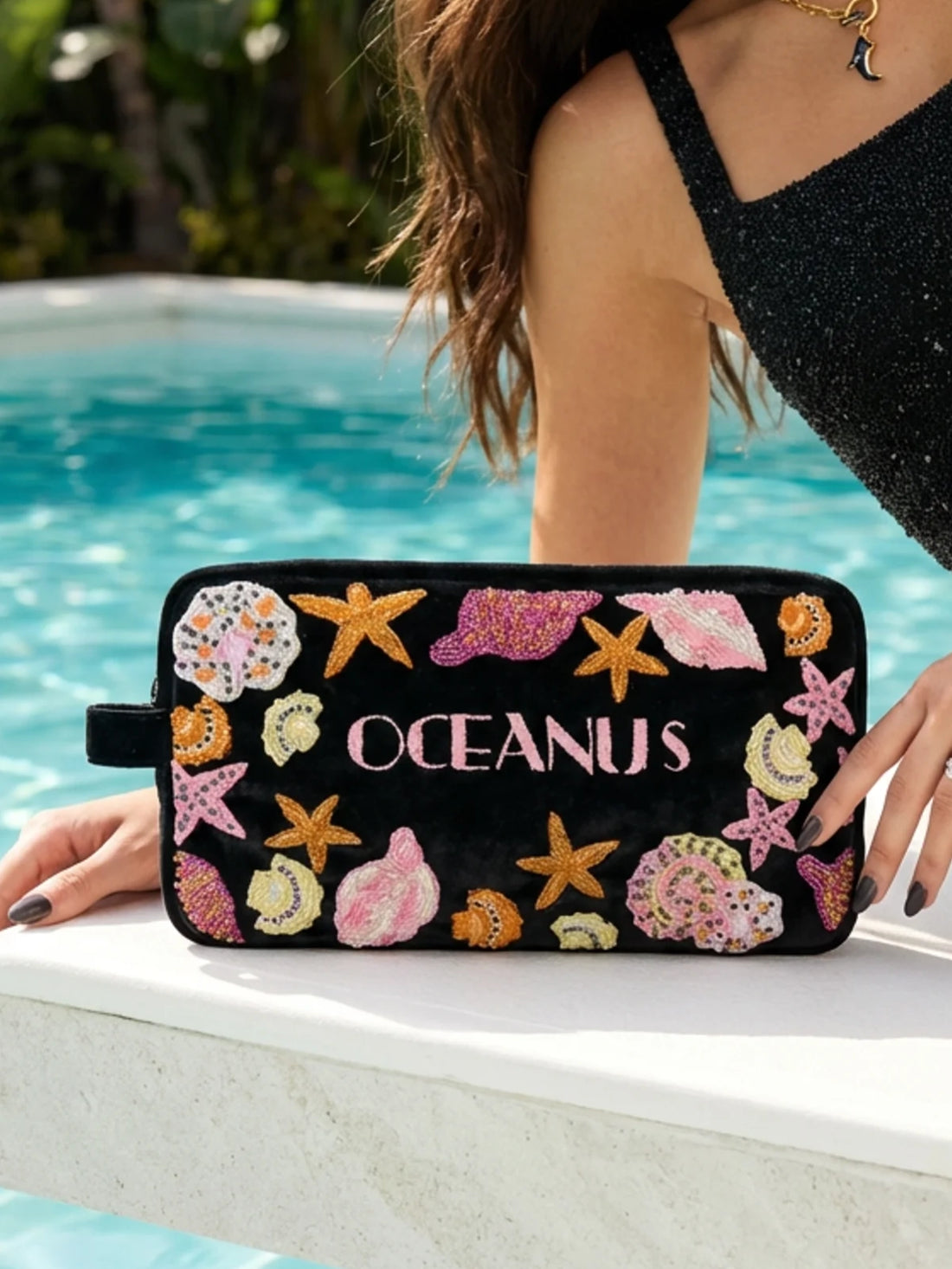 Oceanus Sea Treasure Beaded Bag