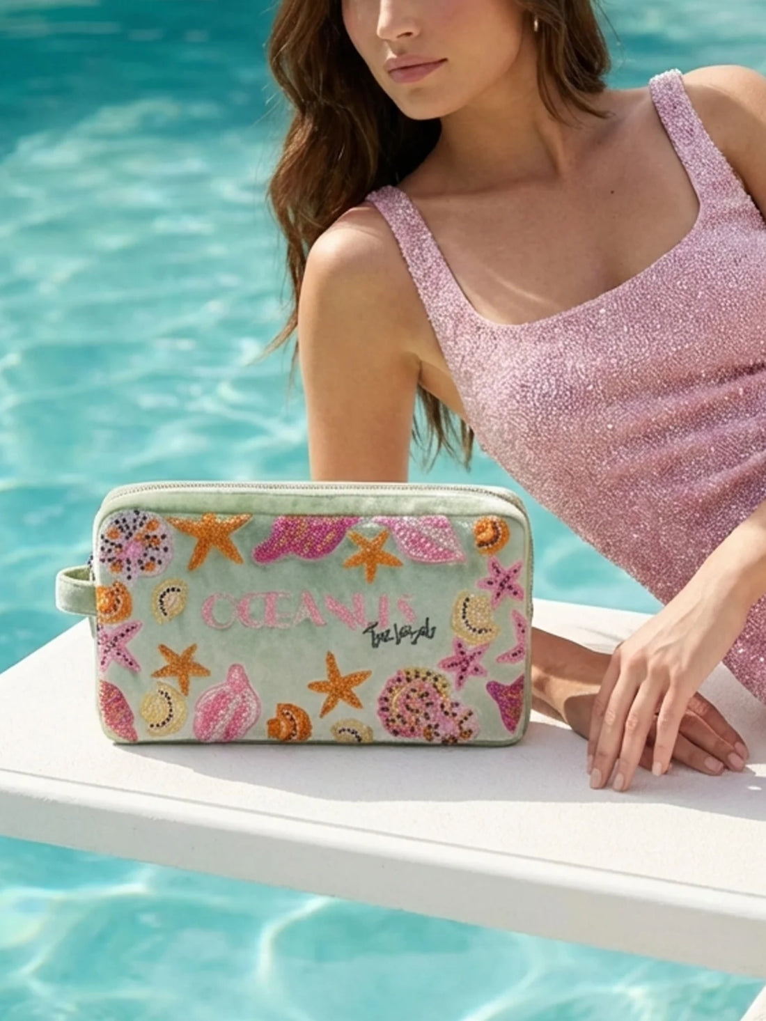 Oceanus Sea Treasure Beaded Bag