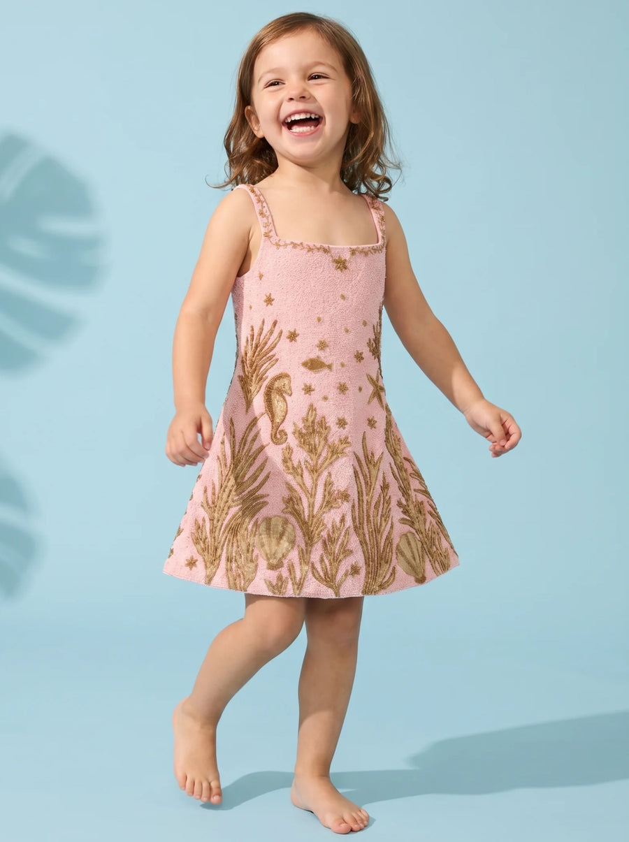 Seahorse and Star Kids Dress