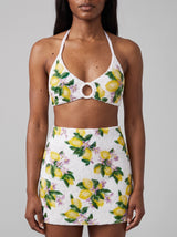 Lemon Blossom Bikini Co-Ord Top
