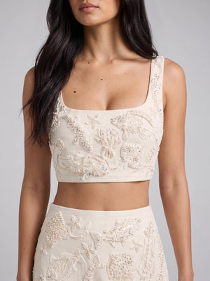 Arizona Ivory Co-ord Top