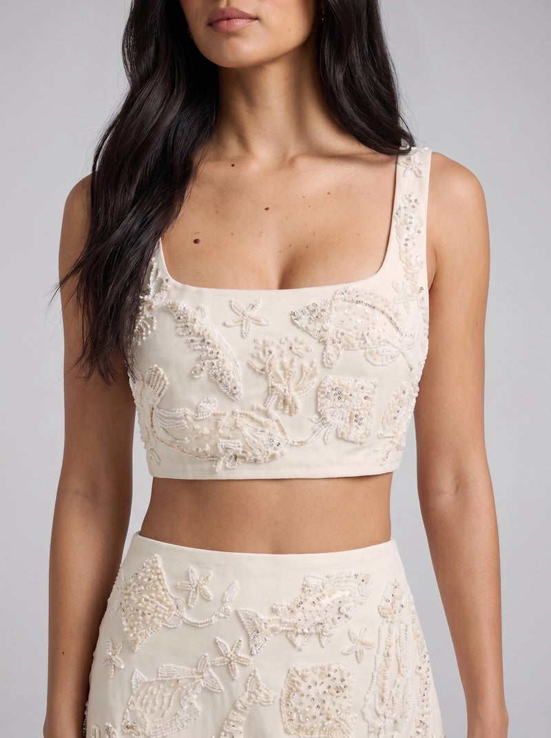 Arizona Ivory Co-ord Top