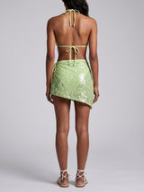 Sienna Sequin Green Sarong