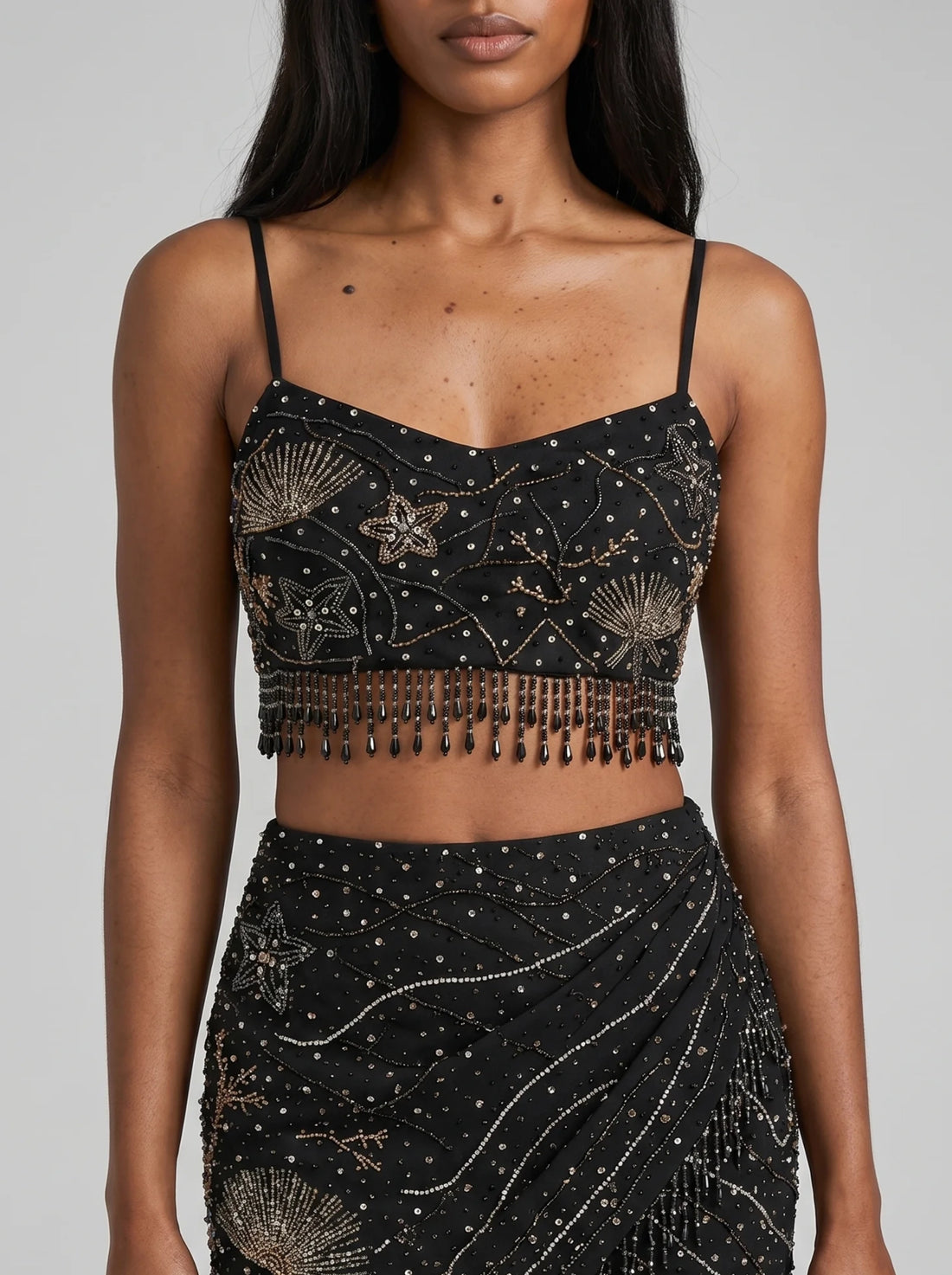Whispering Waves Co-ord Top X Jvmilya