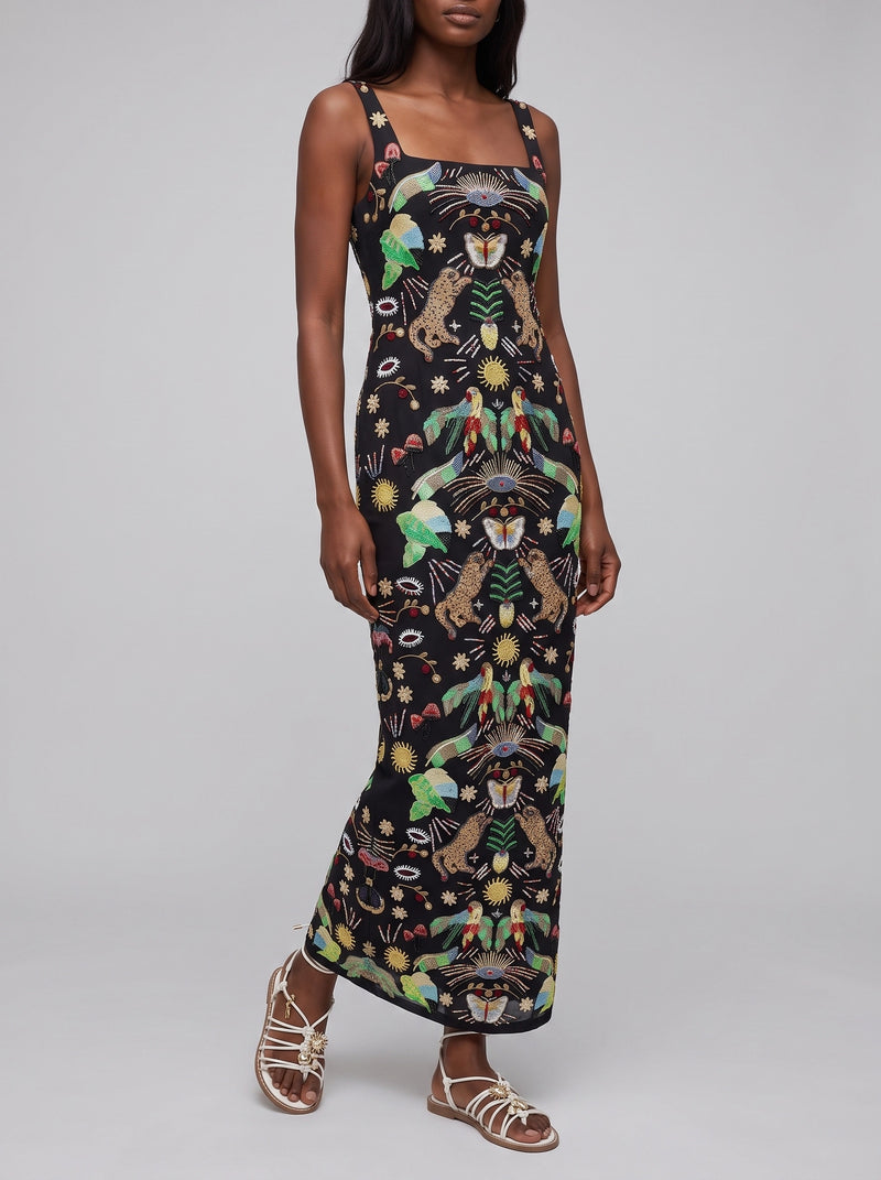 Aurelia Maxi Dress - Multi Colour