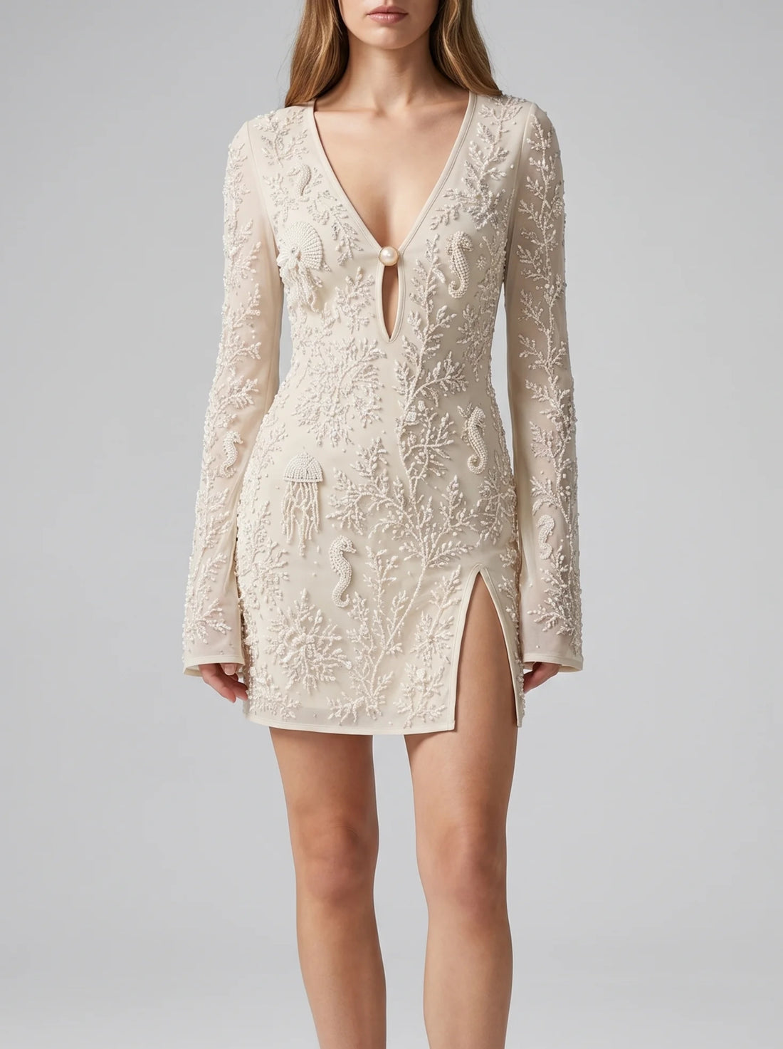 Serena Sheer Mini Dress