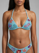 سمراء Samaraa Blue Bikini Bottom