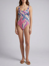 Sofia Pink One Piece Swimsuit