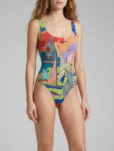Ocean Boat Swimsuit