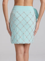 Elani Self Tie Lightweight Sarong Mint