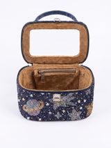 Celestial Star Navy Vanity Bag