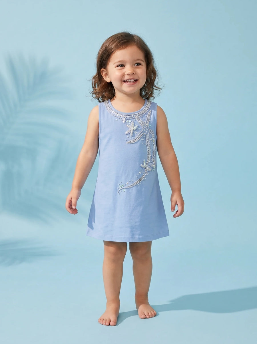 Selene Sleeveless Kids Dress