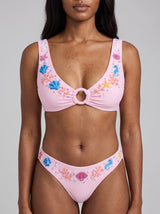 Oceanus Pearl Tide Multi-color Bikini Bottom