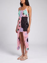 Calypso Multi Colour Crochet Dress