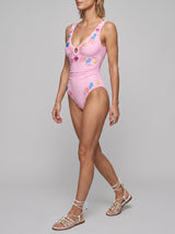 Oceanus Pearl Tide Baby Pink Swimsuit