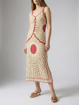 Soleil Crochet Ivory Dress