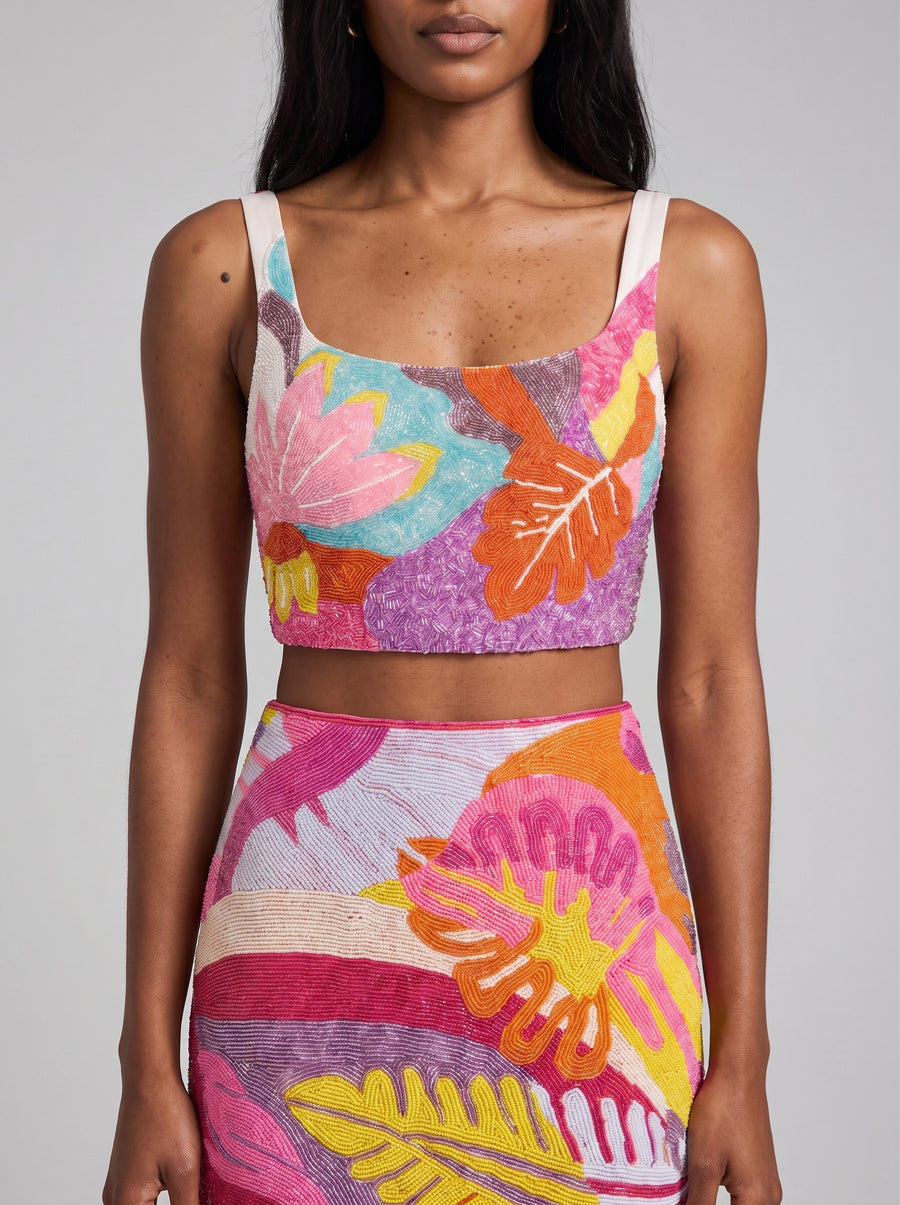 Soleil Multicolor Co-Ord Top
