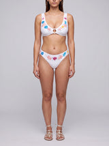 Oceanus Pearl Tide Multi-color Bikini Bottom
