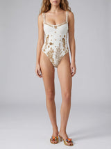 Astra White Swimsuit